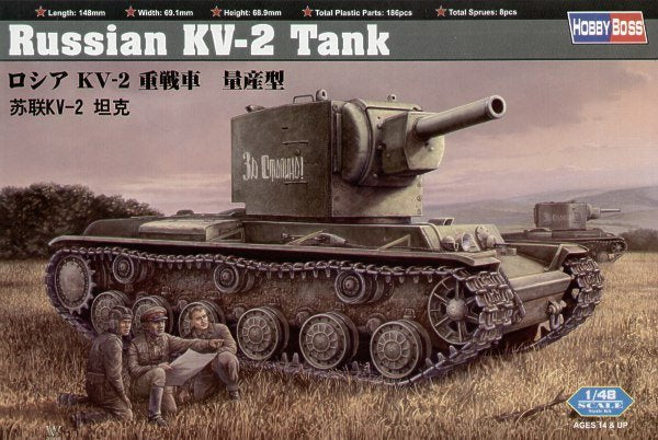 Hobby Boss 84816 Char russe KV-2 (1/48)