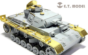 ET modèle E35-030 WWII allemand Pz.Kpfw.III Ausf.J Basic (pour DRAGON 6463/6394) (1/35) – image 7