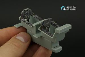 Intérieur imprimé en 3D et coloré pour F-15I de Quinta Studio QDS-48433 (Academy) (Petite version) 1/48 – image 11