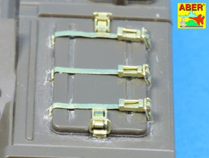 Aber 35A122 Attaches pour chars russes modernes comme le T-64;T-72;T-80;T-90 (1/35) – imagen 3