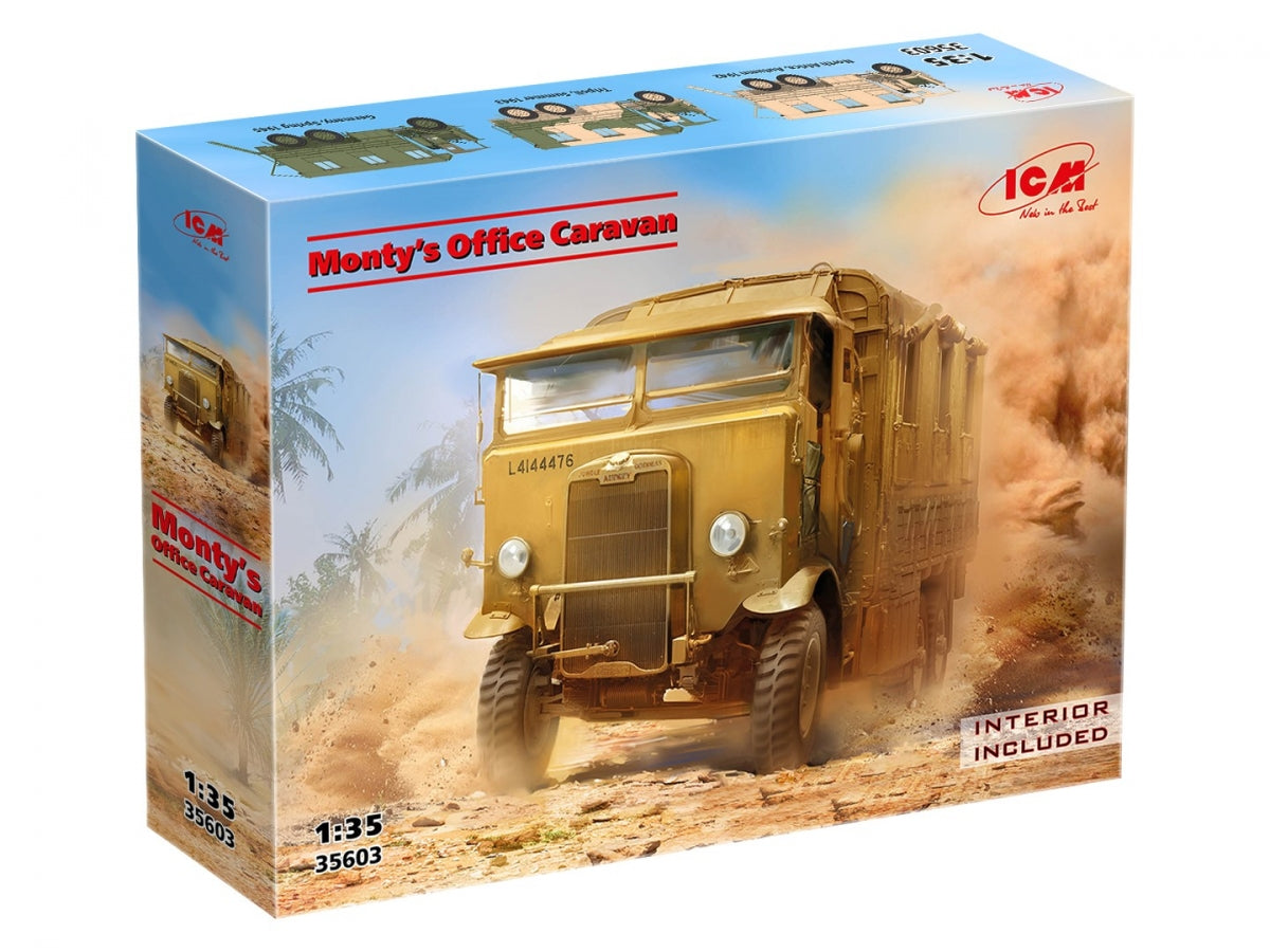 ICM 35603 Caravane de bureau de Monty 1/35 – image 2