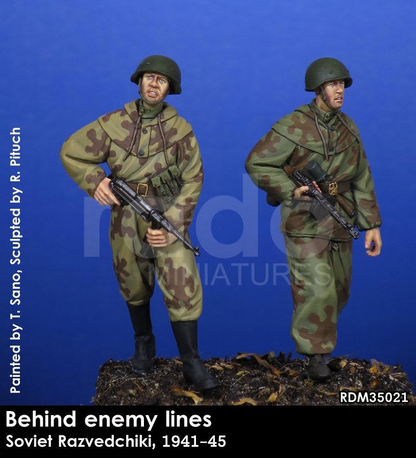 RADO Miniatures RDM35021 Razvedchiki soviétique, (1941-45) 1/35