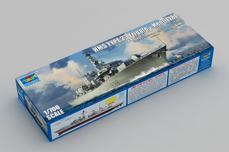 Trumpeter 06719 Frégate HMS TYPE 23 - Kent (F78) 1/700 – immagine 2