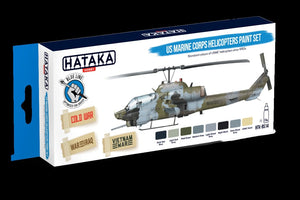 Hataka HTK-BS14 US Marine Corps Helicopters Paint Set (8x17ml) – zdjęcie 3