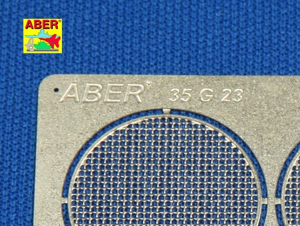 Aber 35G23 Grilles pour canon automoteur allemand Geschützwagen Tiger für 17cm Kanone 72 (1/35) – immagine 4