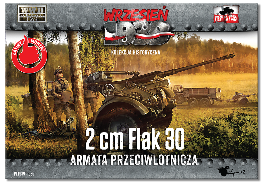 Premier canon antiaérien PL035 de 2 cm Flak 30 (1/72) – image 2