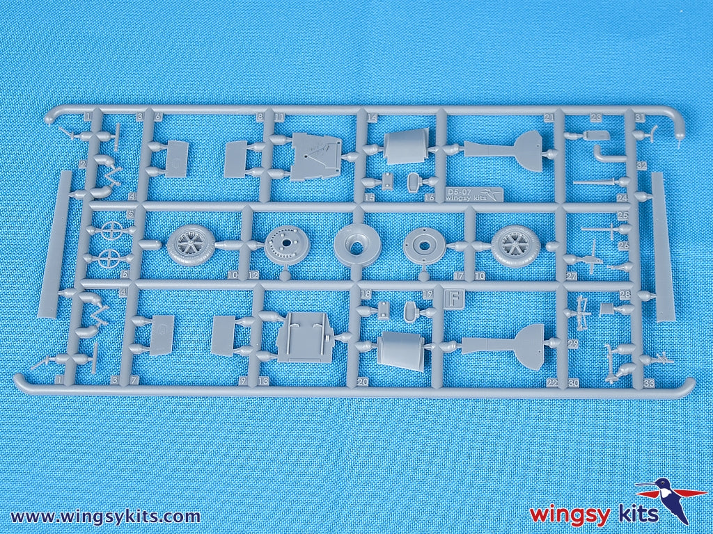 Maquette Wingsy D5-12 Chasseur de l&amp;#39;armée de l&amp;#39;air suisse MESSERSCHMITT Bf 109 E-3a 1/48 – Bild 8