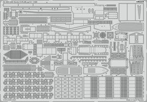 Eduard 53300 USS Nimitz CVN-68 partie 6 Trumpeter 1/350