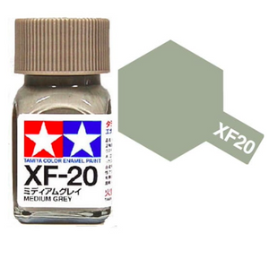 Peinture émail Tamiya XF20 Gris moyen (80320)
