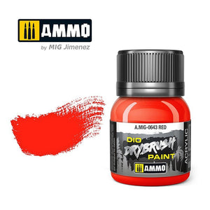 Munitions Mig 0643 DRYBRUSH Rouge 40 ml