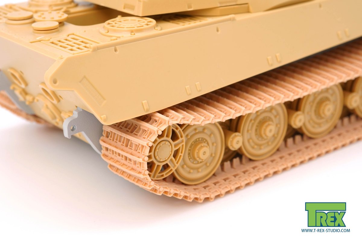T-Rex Studio TR84004 King Tiger Late Chenilles 18 dents Version miroir avec pignons 1/48 – image 4