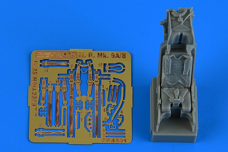 Siège éjectable Aires 4891 MB Mk.9A/B pour Harrier Gr.1/Gr.3 1/48