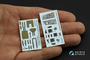 Intérieur imprimé en 3D et coloré sur papier décalcomanie pour Eurofighter monoplace Quinta Studio QD48306 (Revell) à l&amp;#39;échelle 1/48  – Bild 6