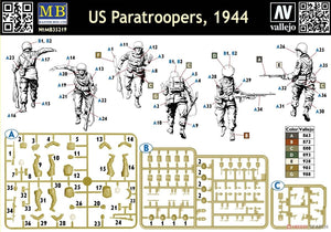 Master Box 35219 Parachutistes américains 1944 1/35 – image 2