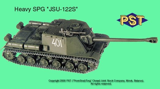 PST 72006 Canon d&amp;#39;assaut automoteur ISU-122S 1/72 – Bild 2