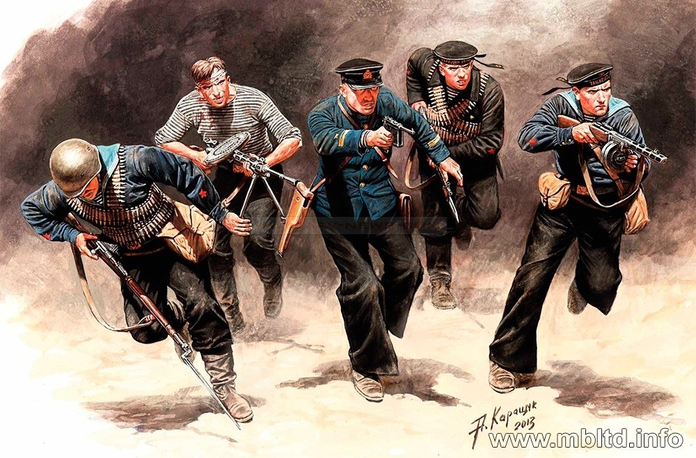 Master Box 35153 Attaque des Marines soviétiques 1941-1942 (1/35)