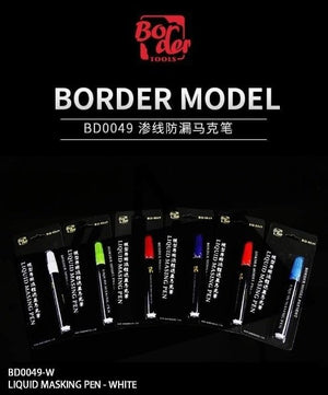 Stylo de masquage liquide Border Model BD0049-W - Blanc