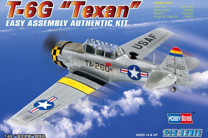 Hobby Boss 80233 T-6G américain « Texan » (1/72)