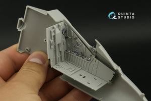 Intérieur imprimé en 3D et coloré sur papier décalcomanie (Trumpeter) (petite version) Quinta Studio QDS-32194 AV-8B Harrier II tardif (Trumpeter) (petite version) 1/32 – immagine 12