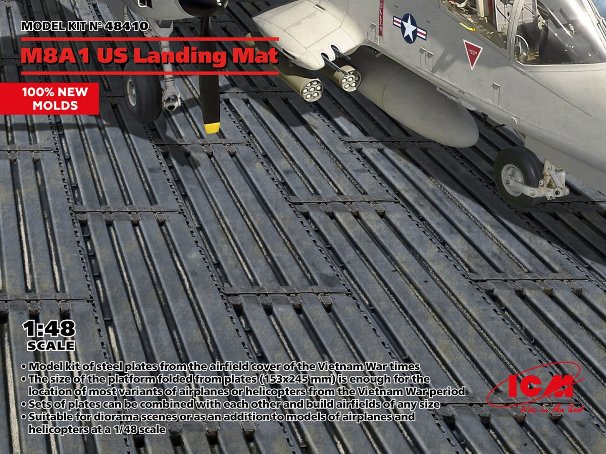 ICM 48410 M8A1 US Landing Mat 1/48