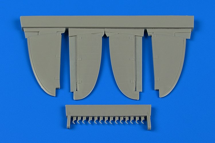 Surfaces de contrôle Aires 4711 Macchi C.202 (version tardive) 1/48 HASEGAWA / EDUARD