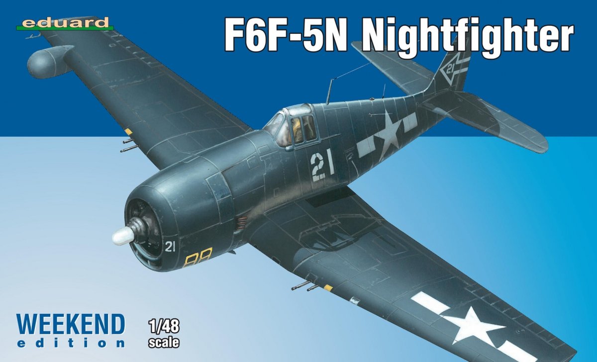 Eduard 84133 F6F-5N Chasseur de nuit 1/48