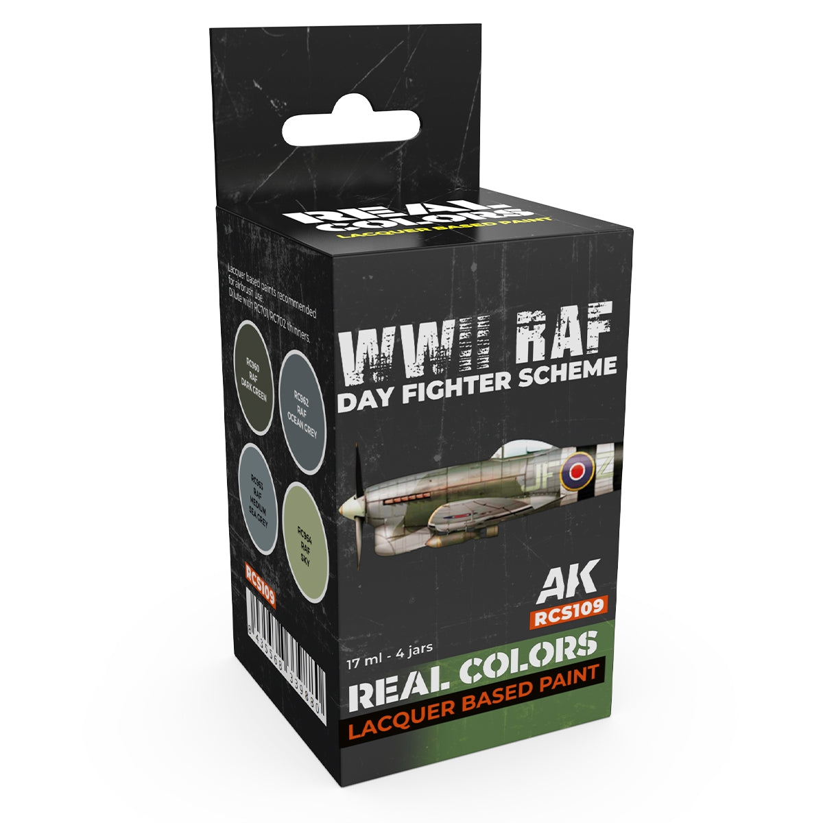 AK Interactive RCS109 WWII RAF Day Fighter Schem 4x17ml