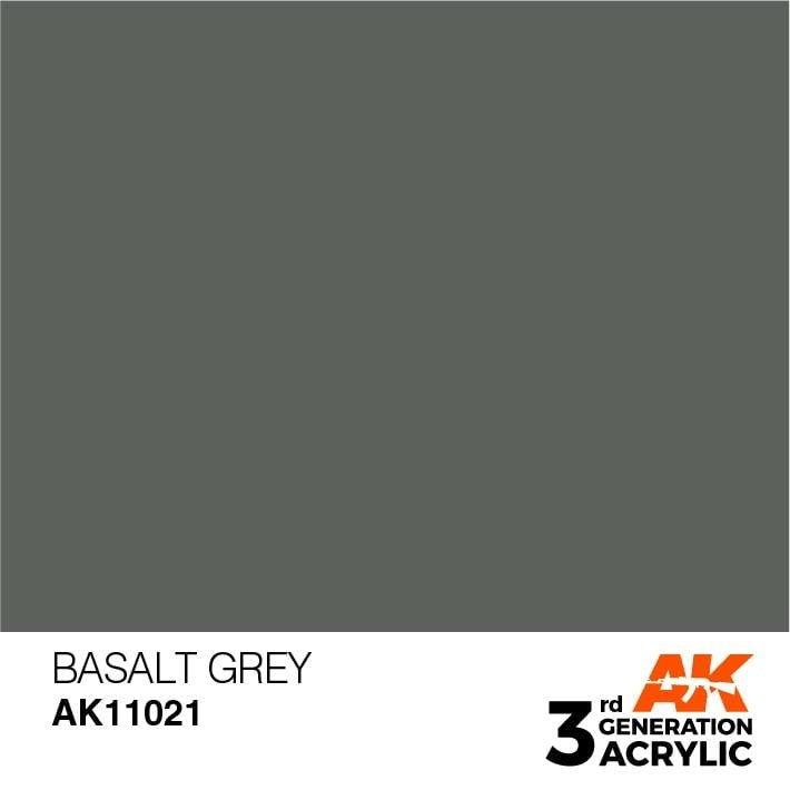 AK Interactive AK11021 Basalt Gray 17ml