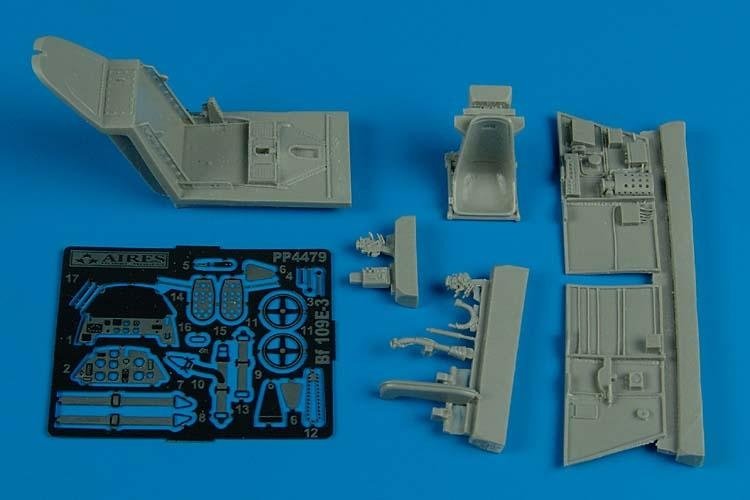 Maquette de cockpit Aires 4479 Bf 109E-3 au 1/48 Academy