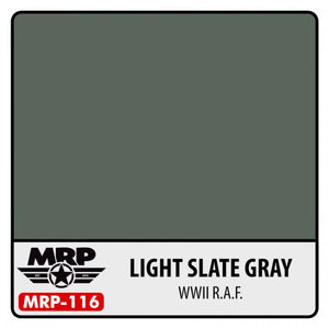 Peinture MR. Paint MRP-116 Gris ardoise clair Seconde Guerre mondiale RAF 30 ml
