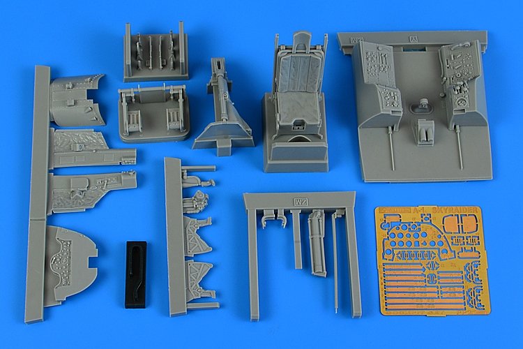 Aires 2265 A-1H Skyraider (Yankee seat) cockpit set for Zoukei Mura 1/32