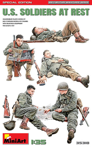 MiniArt 35318 Soldats américains au repos, édition spéciale 1/35