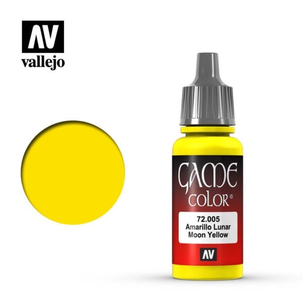 Vallejo 72005 Game Color - Jaune Lune 18 ml
