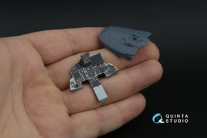 Quinta Studio QDS+32252 F-15C PAD amélioré, intérieur imprimé en 3D et coloré sur papier décalcomanie (Tamiya) (petite version) (avec pièces en résine imprimées en 3D) 1/32 – image 6