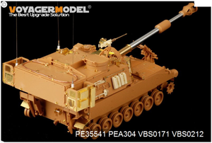 Maquette Voyager PE35541 Obusier automoteur moderne M109A6 de l&amp;#39;armée américaine Pour TAMIYA 37012/ITALERI 372 1/35 – image 4