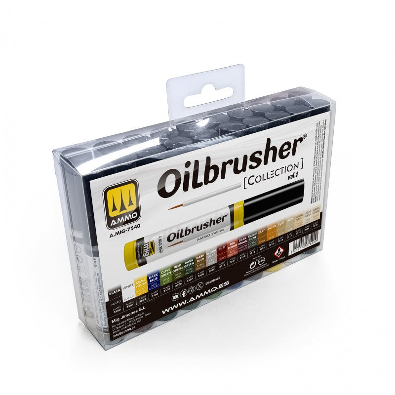 Ammo of Mig 7540 AMMO Collections: Oilbrusher Vol.1