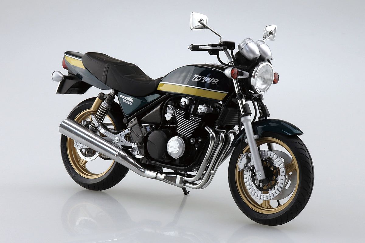 Aoshima 06653 Kawasaki ZR400C Zephyr X &amp;#39;02 1/12 – immagine 2