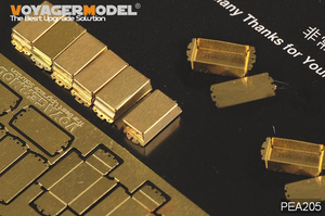 Briques ERA pour véhicules blindés russes modernes Voyager Model PEA205 (10 pièces) (GP) 1/35 – Bild 2