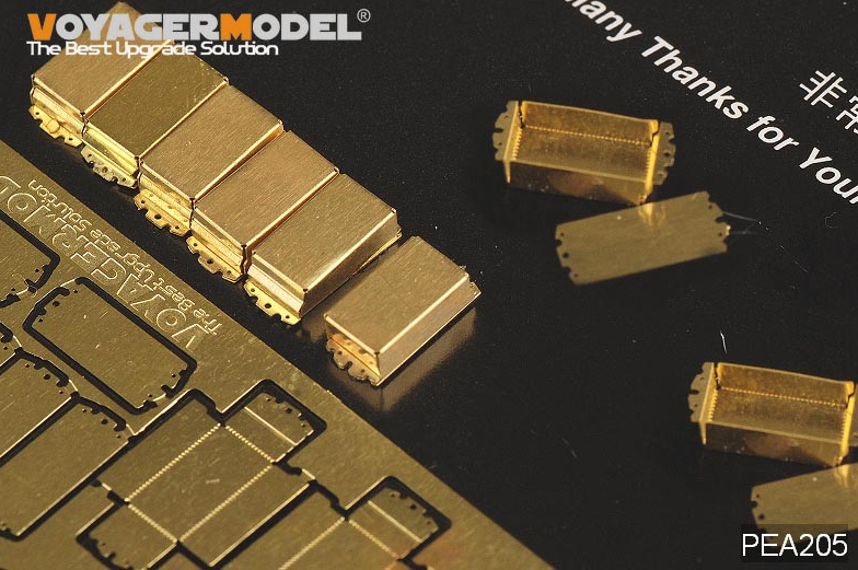 Briques ERA pour véhicules blindés russes modernes Voyager Model PEA205 (10 pièces) (GP) 1/35 – Bild 2