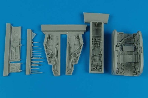 Aires 4457 F-100C/D Super Sabre, baie de train d&amp;#39;atterrissage, échelle 1/48, Trumpeter