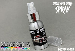 Peinture en aérosol Zero Paints 6021 Show &amp;#39;n&amp;#39; Shine (pour maquettes en plastique et en métal moulé sous pression) 50 ml