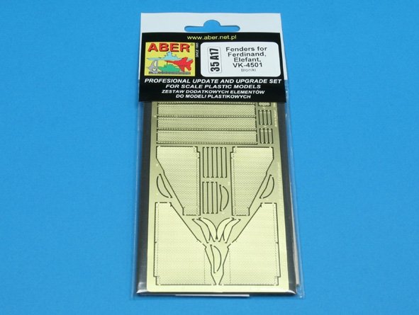 Aber 35A017 Ailes pour voitures Ferdynand / Elefant, VK-4501 (1/35) – Bild 3