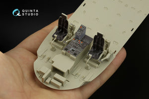 Intérieur du MH-60L Quinta Studio QD+35108 imprimé en 3D et coloré sur papier décalcomanie (Kitty Hawk) (avec pièces en résine imprimées en 3D) 1/35 – immagine 12