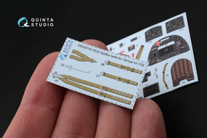 Intérieur du Spitfire Mk.IX imprimé en 3D et coloré sur papier décalcomanie Quinta Studio QD32018 (pour maquette Tamiya) au 1/32 – immagine 4