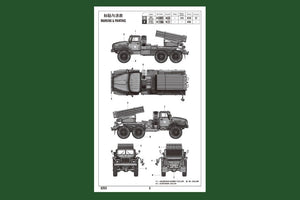 Hobby Boss 82931 Russian BM-21 Grad Multiple Rocket Launcher 1/72 – zdjęcie 3