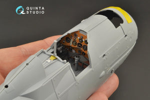 Intérieur imprimé en 3D et coloré sur papier décalcomanie (ICM) Quinta Studio QD32134 Gloster Gladiator Mk I 1/32 – immagine 10
