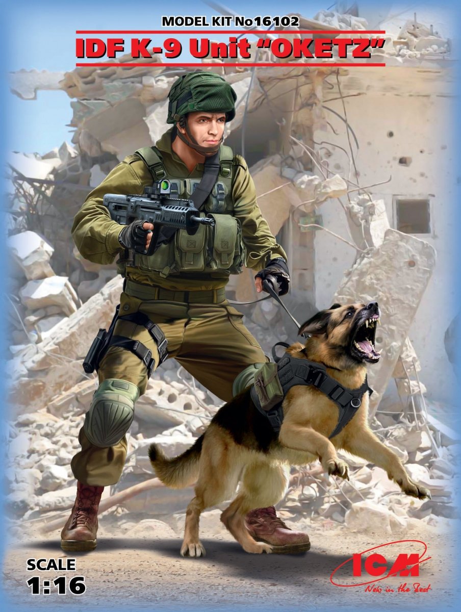 ICM 16102 Unité K-9 IDF OKETZ (1/16)