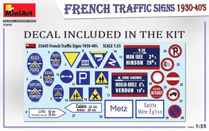 Miniart 35645 PANNEAUX DE SIGNALISATION ROUTIÈRE FRANÇAIS ANNÉES 1930-40 1/35 – image 7
