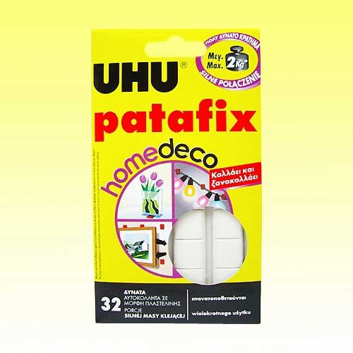 UHU 47 Patafix décoration intérieure 80 cubes
