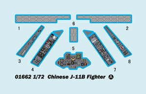 Trumpeter 01662 J-11B chinois (1/72) – immagine 6
